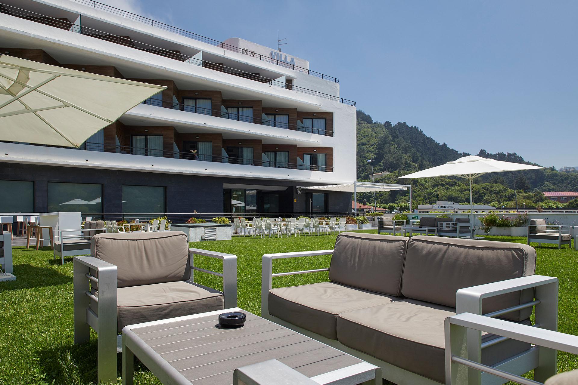 Hotel&Thalasso Villa Antilla - Habitaciones con Terraza - Thalasso incluida Orio Exterior foto
