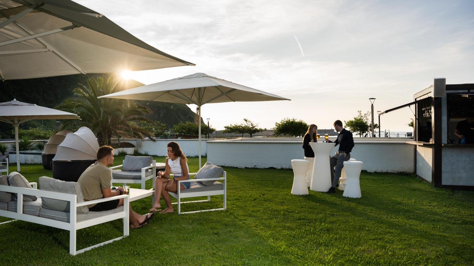 Hotel&Thalasso Villa Antilla - Habitaciones con Terraza - Thalasso incluida Orio Exterior foto